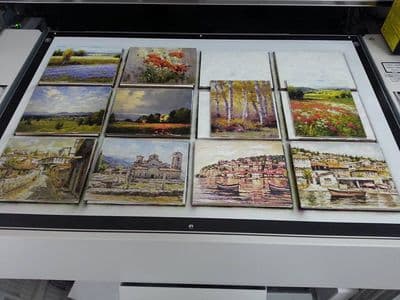 Керамички плочки со печатени пејзажи