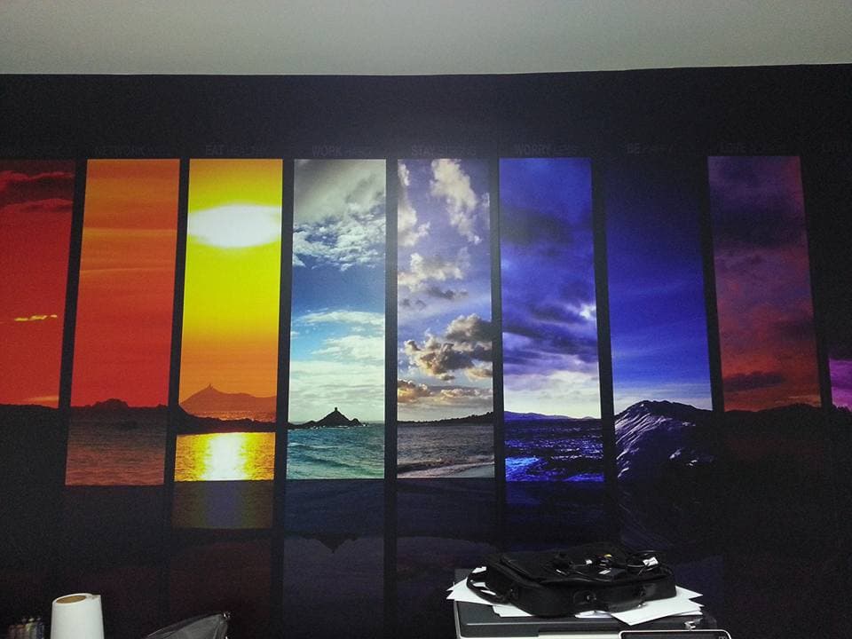 On PVC Self-Adhesive Wallpaper