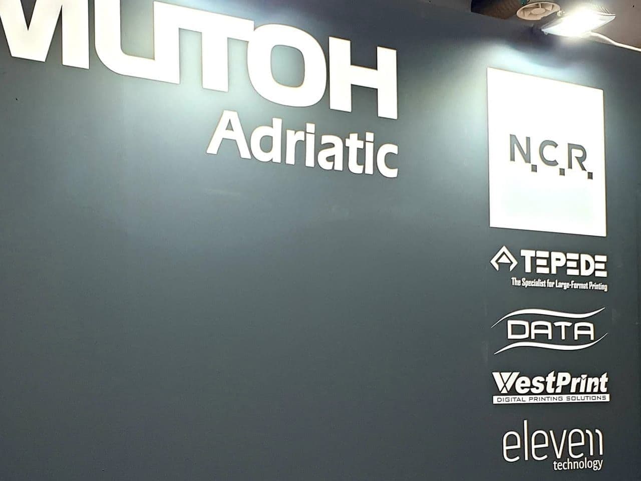 Логото на WestPrint на партнерскиот ѕид на Mutoh Adriatic